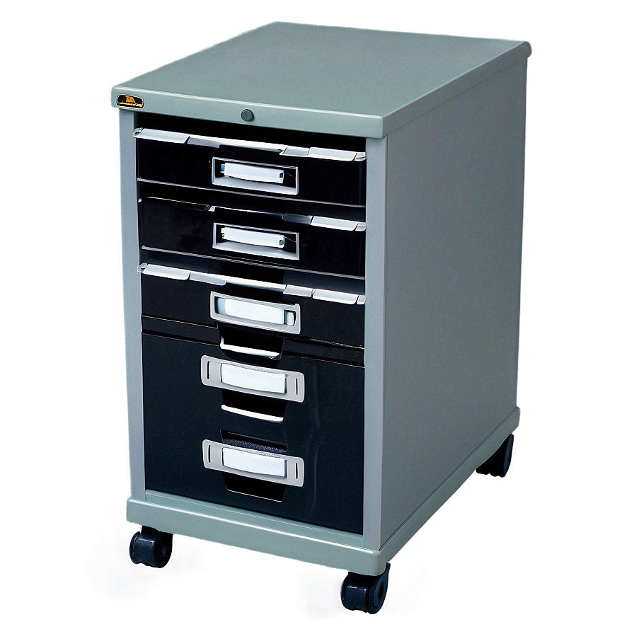 Multi-drawer Filing Cabinet Png 06272024 PNG Image