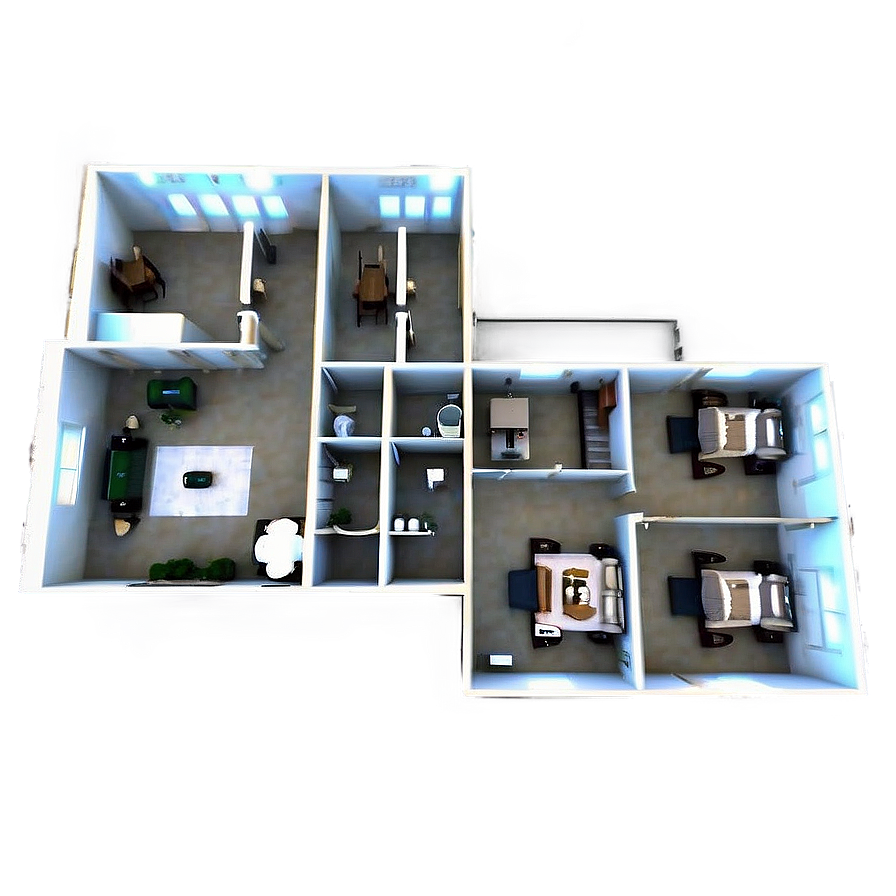 Multi-family Floor Plan Png 06262024 PNG Image