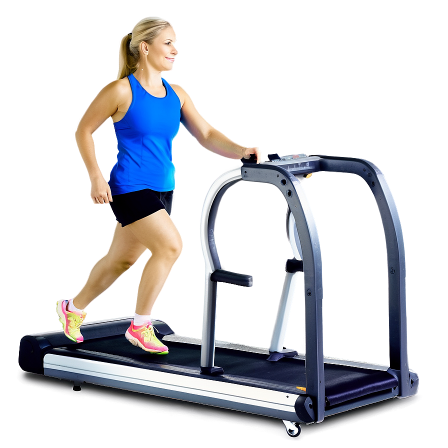 Multi-function Exercise Treadmill Png Hbu PNG Image