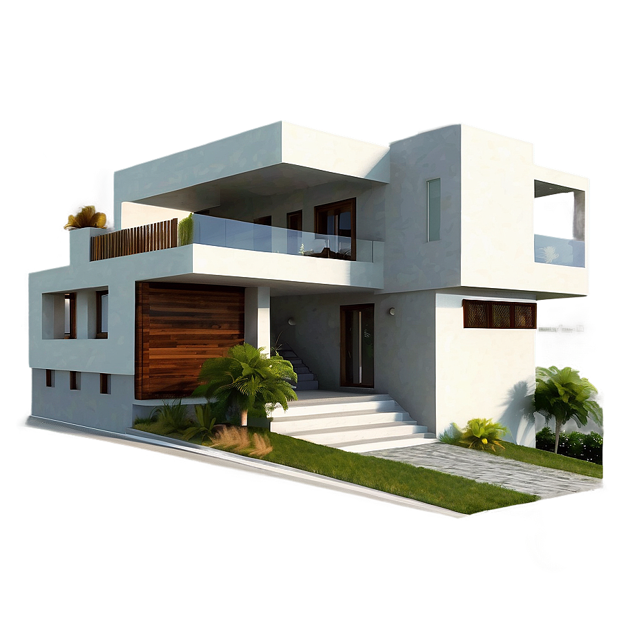 Multi-level Modern House Designs Png Jhk76 PNG Image