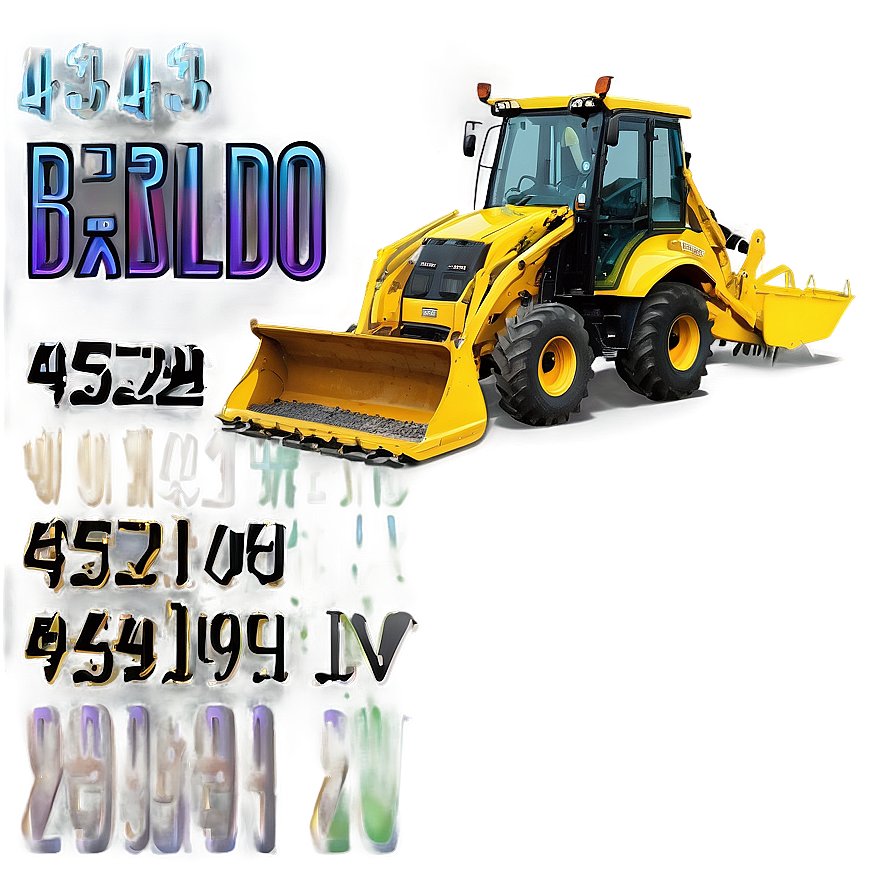 Multi-purpose Backhoe Loader Png 58 PNG Image