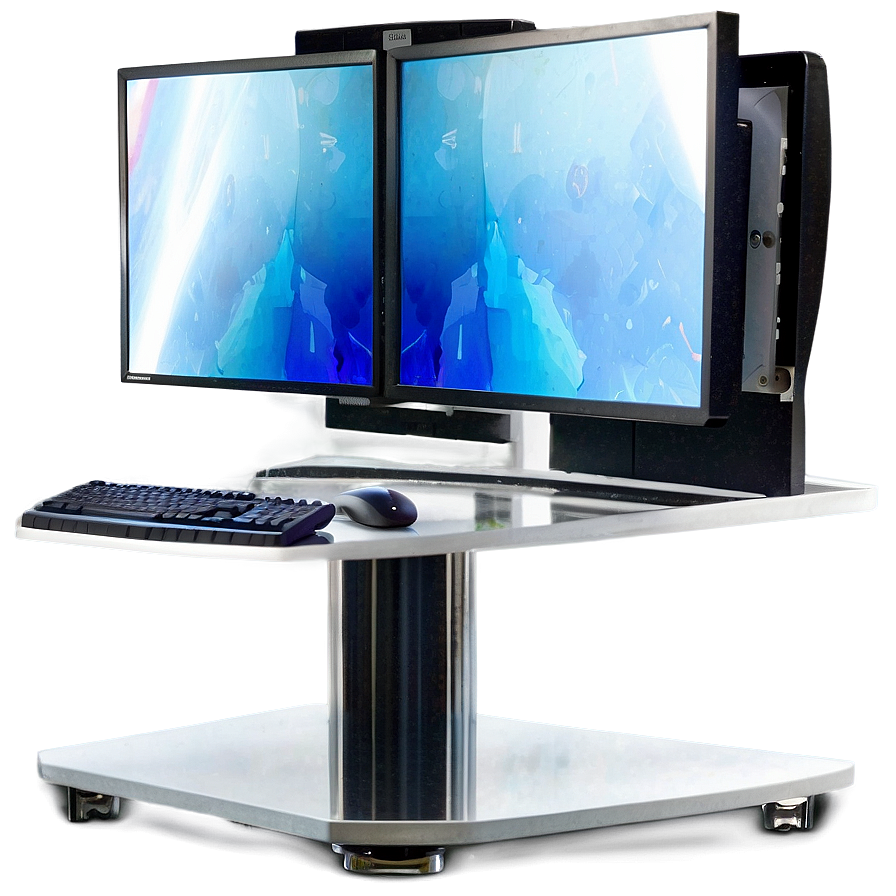 Multi-screen Computer Setup Png Fdt PNG Image