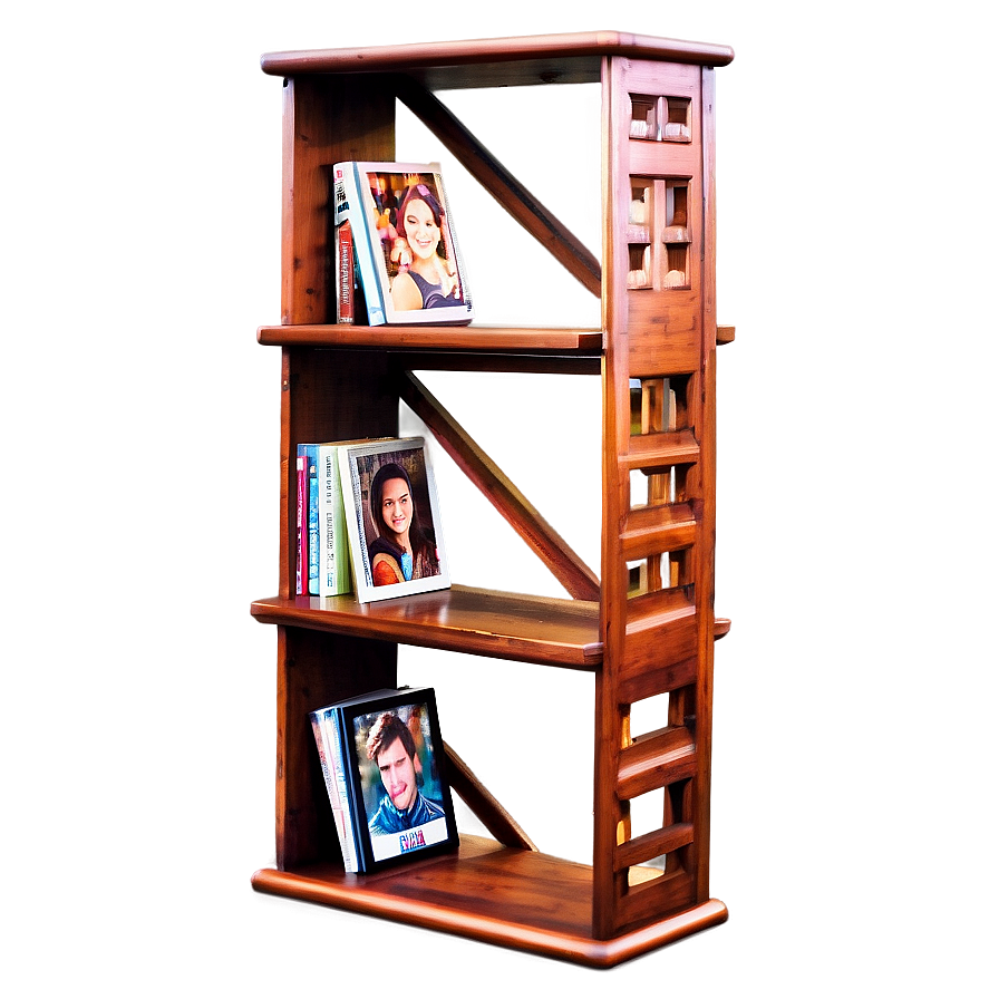 Multi-tier Bookshelf Png Rar22 PNG Image