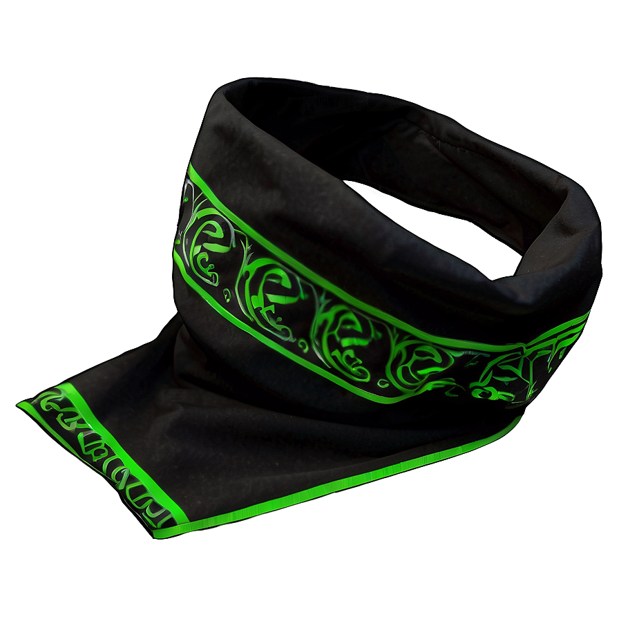 Multi-use Black Bandana Png 06122024 PNG Image