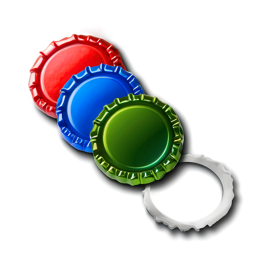 Multicolored Bottle Cap Png 06112024 PNG Image