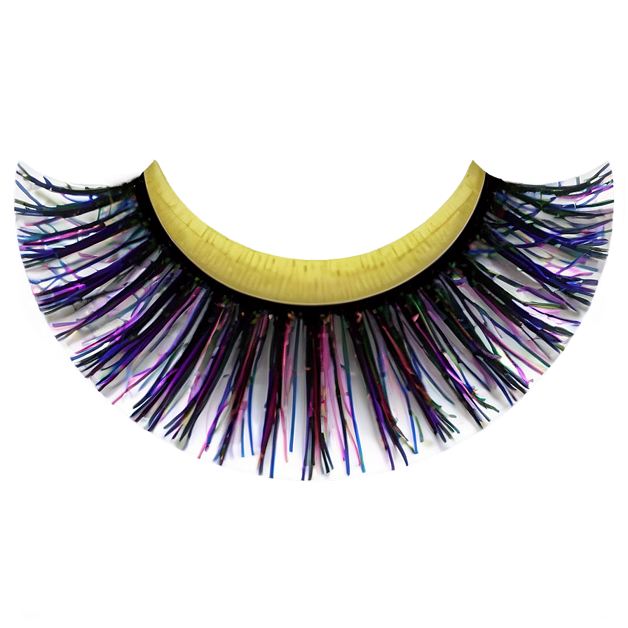 Multicolored Party Lashes Png 69 PNG Image