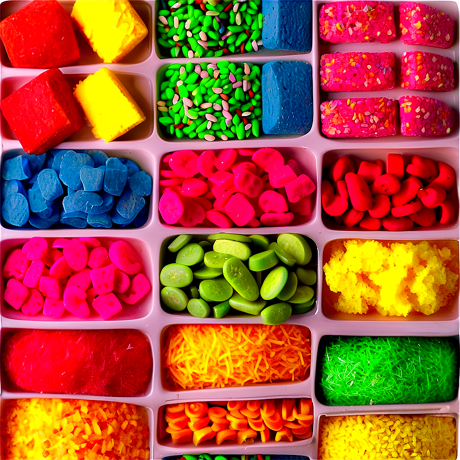 Multicolored Sprinkles Png Cse6 PNG Image