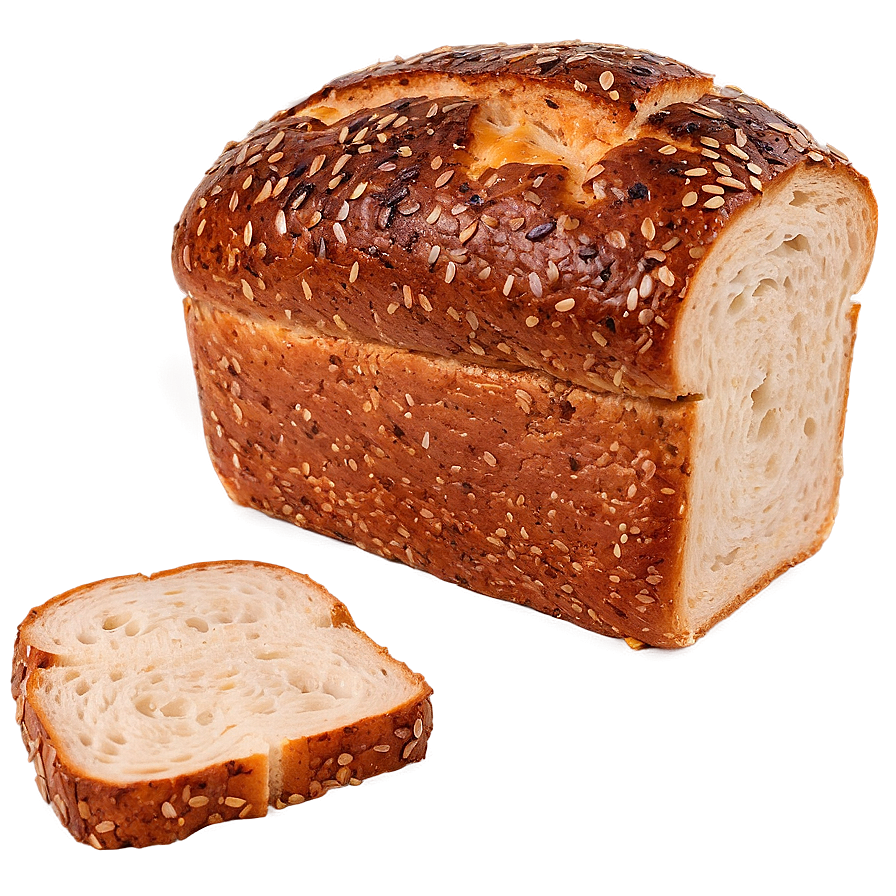 Multigrain Bread Slice Png Nds PNG Image