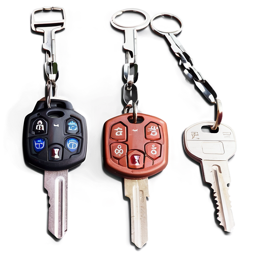 Multiple Car Keys Png 06122024 PNG Image