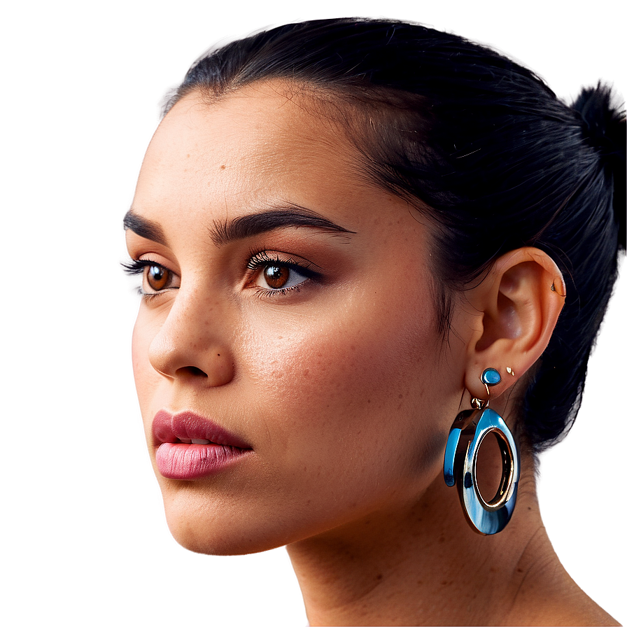 Multiple Ear Piercing Looks Png Wan82 PNG Image