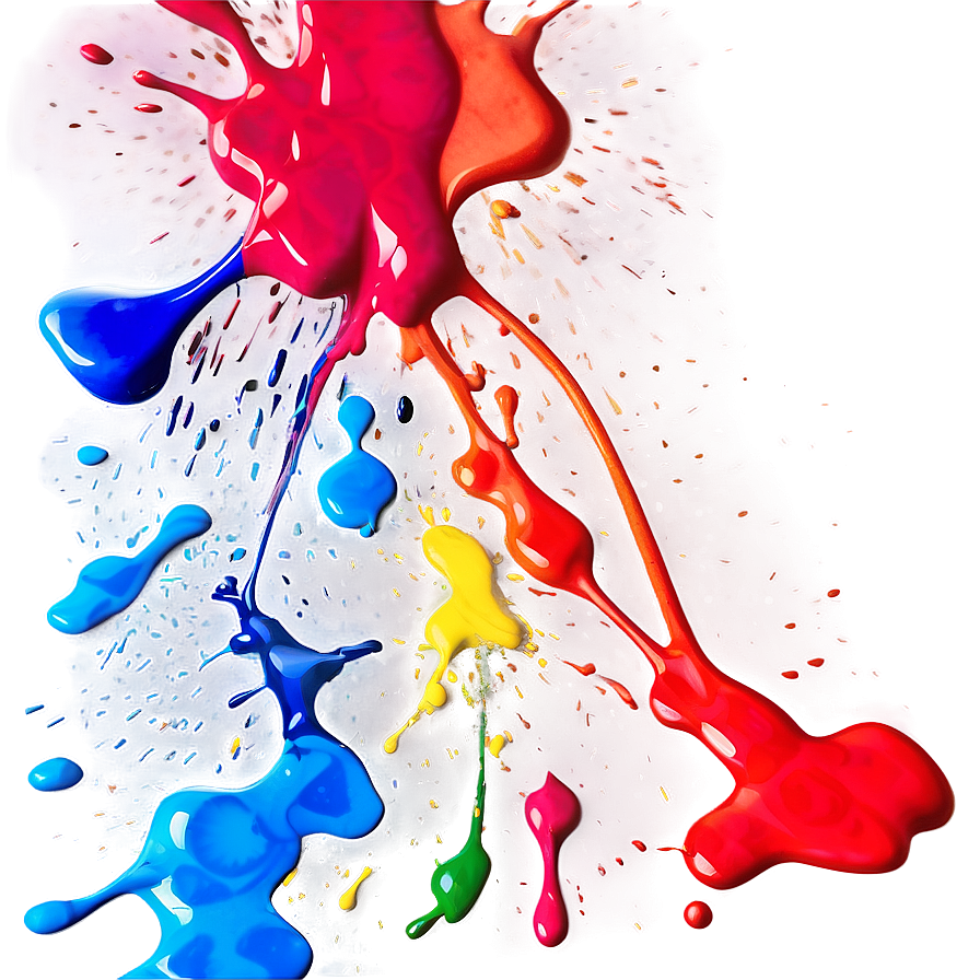 Multiple Paint Splatters Png Cdk PNG Image