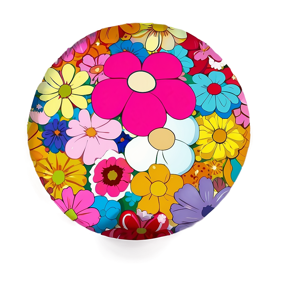 Murakami Flower Clipart Png 56 PNG Image