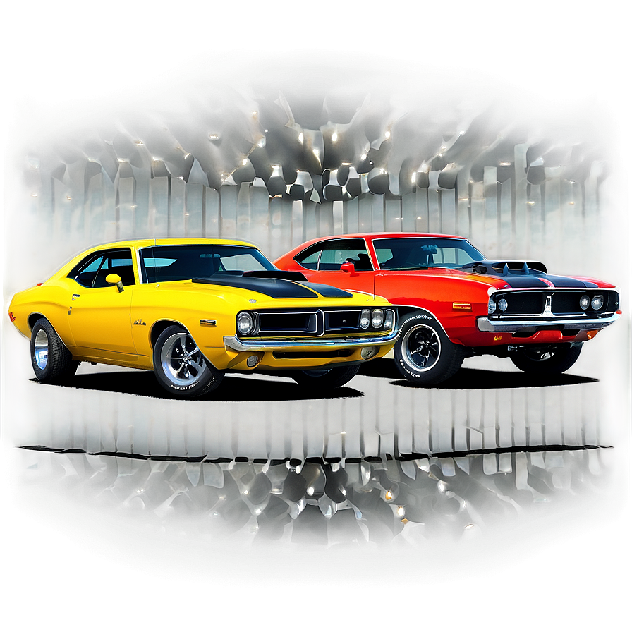 Muscle Car Showdown Png 53 PNG Image