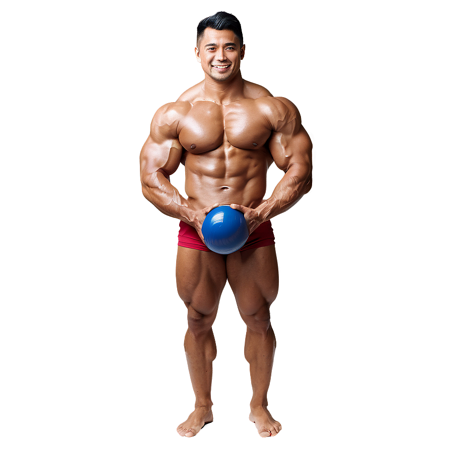 Muscle Man Bodybuilder Png 06252024 PNG Image