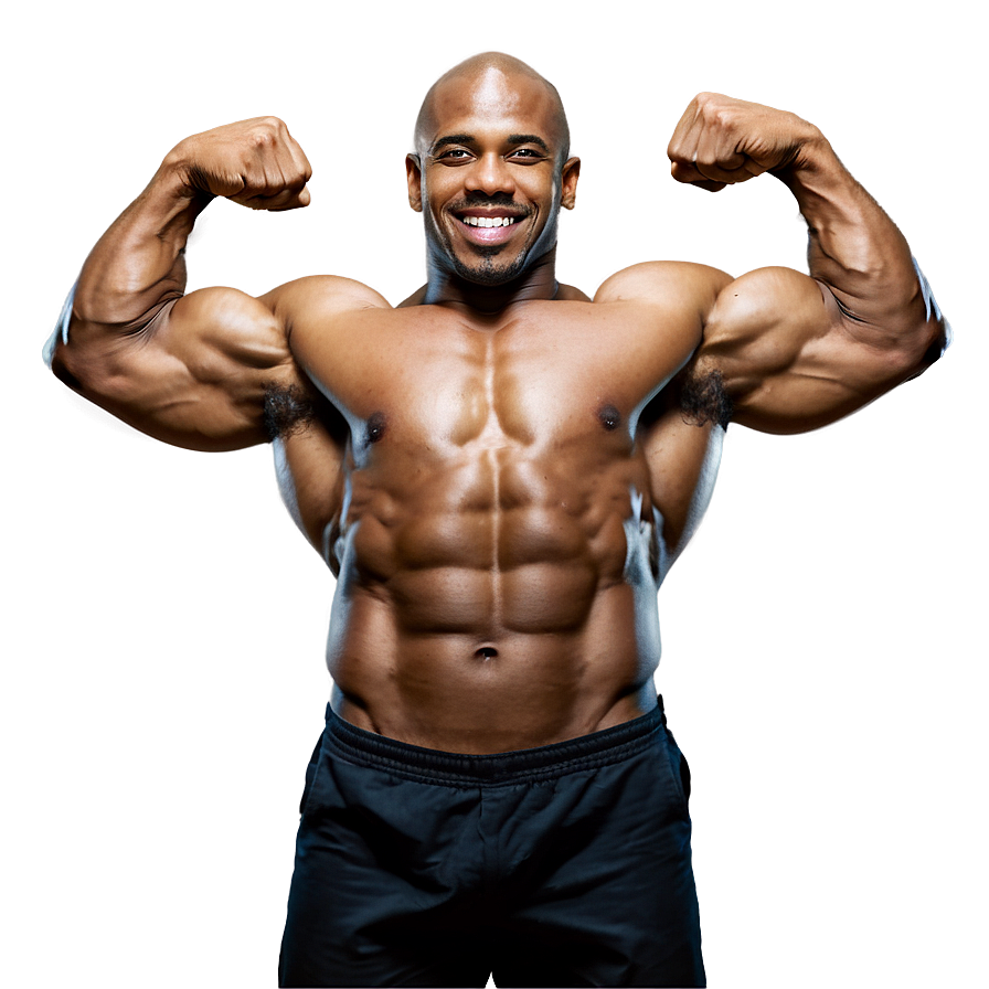 Muscle Man Bodybuilder Png 06252024 PNG Image