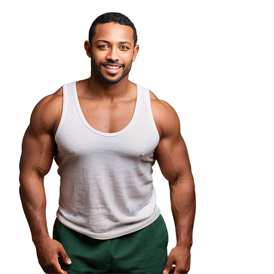 Muscle Man In Tank Top Png 66 PNG Image