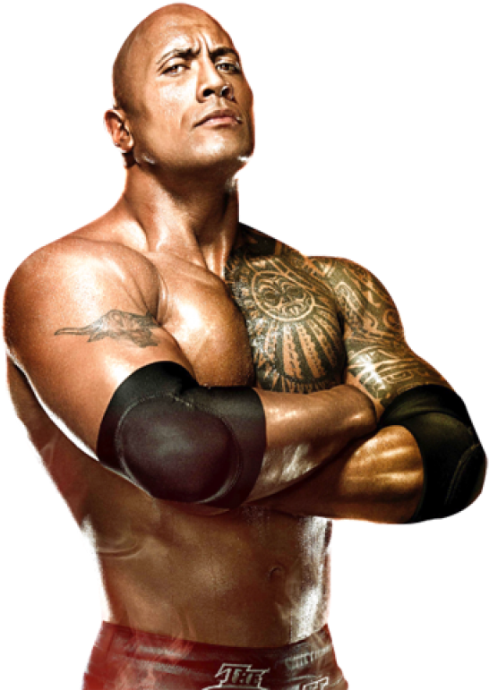 Muscular Manwith Tattoos PNG Image