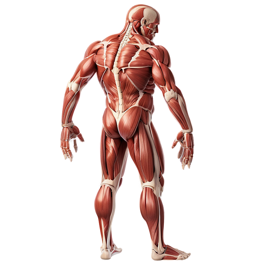 Muscular System Anatomy Png 48 PNG Image