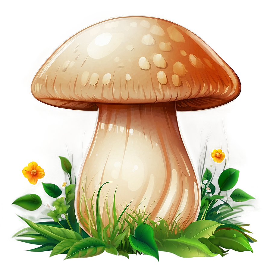 Mushroom Cartoon Drawing Png Hft PNG Image