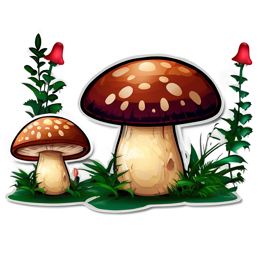 Mushroom Cartoon Png Fxk16 PNG Image