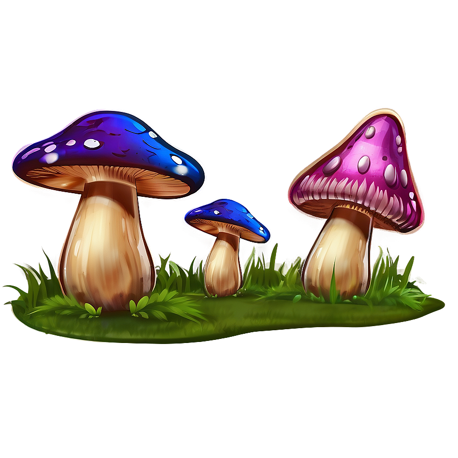 Mushroom Character Png Pew PNG Image