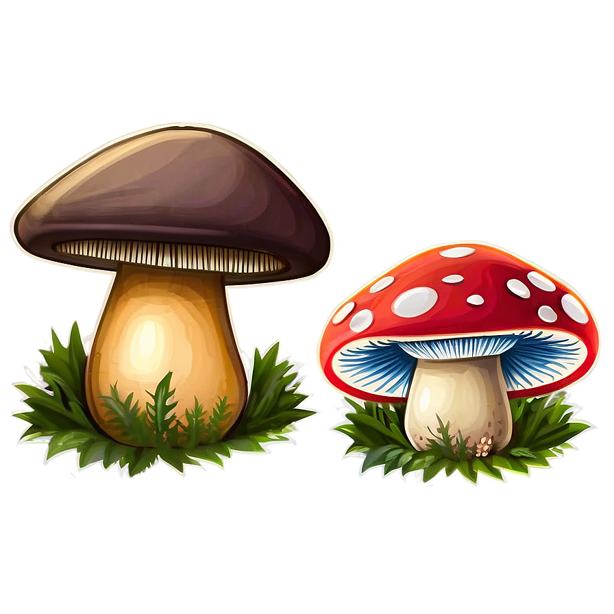 Mushroom Collection Png 17 PNG Image