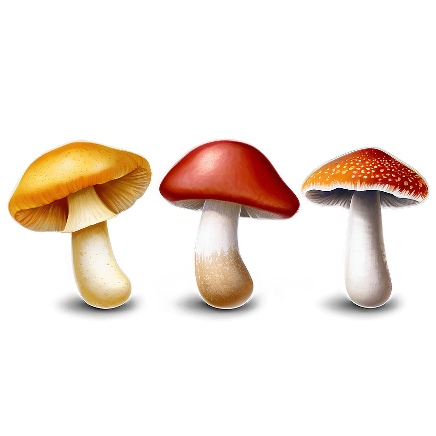 Mushroom Collection Png Djs48 PNG Image