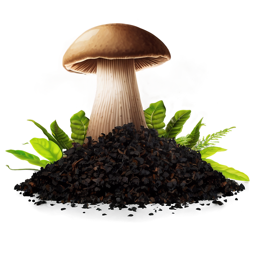 Mushroom Compost Png Gss PNG Image