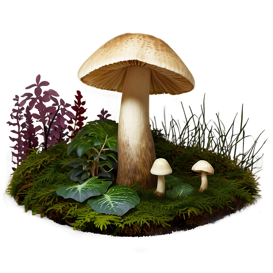 Mushroom Habitat Png 05242024 PNG Image