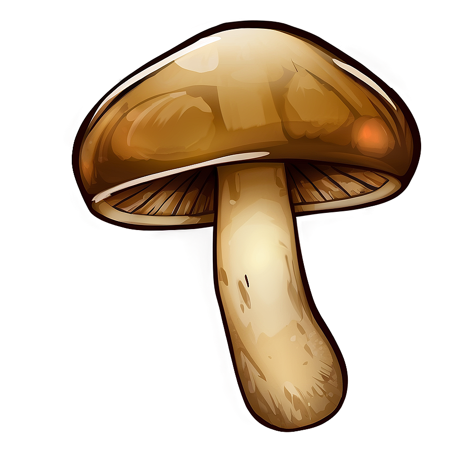 Mushroom Illustration Png Qfl PNG Image