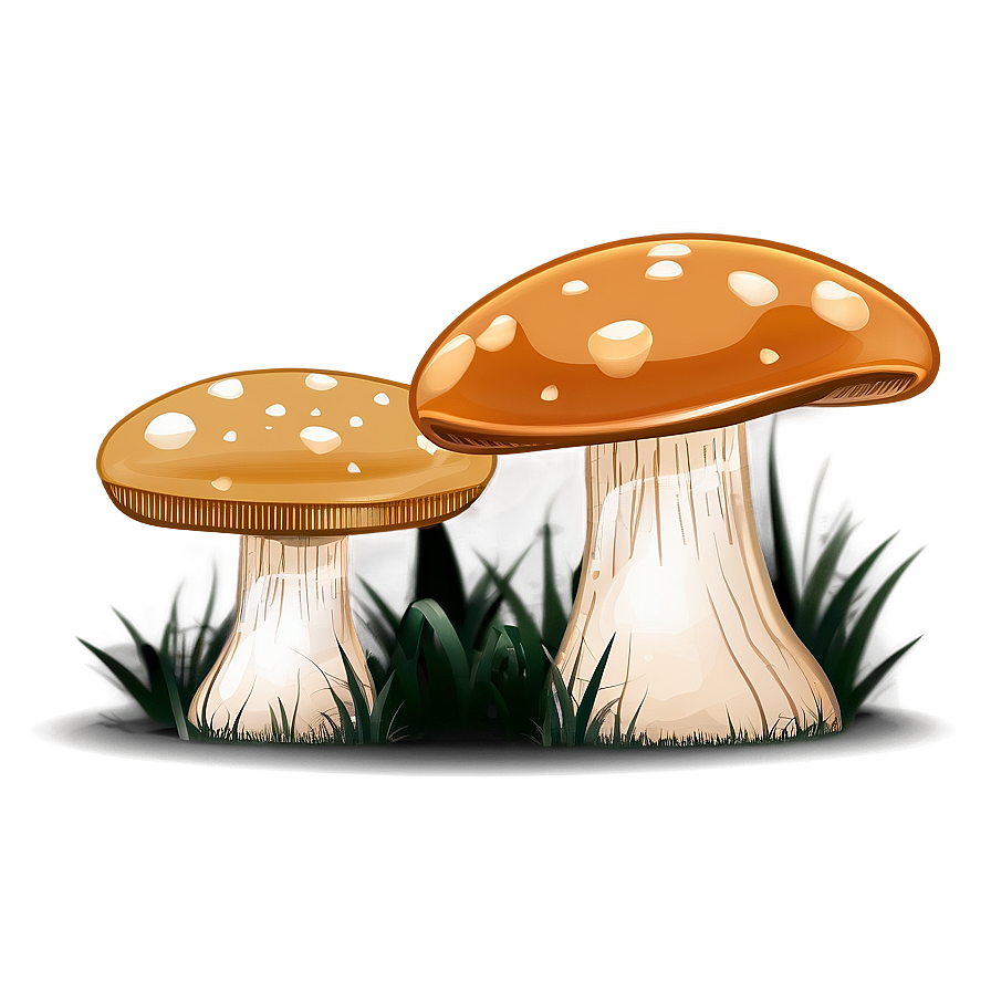 Mushroom Illustration Png Xdu75 PNG Image