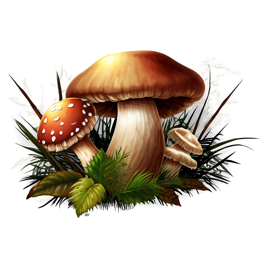 Mushroom Png Decoration 05032024 PNG Image