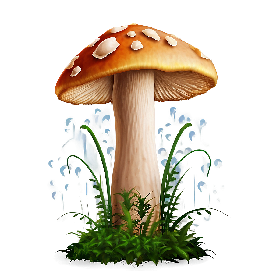 Mushroom Png Decoration Tvt PNG Image