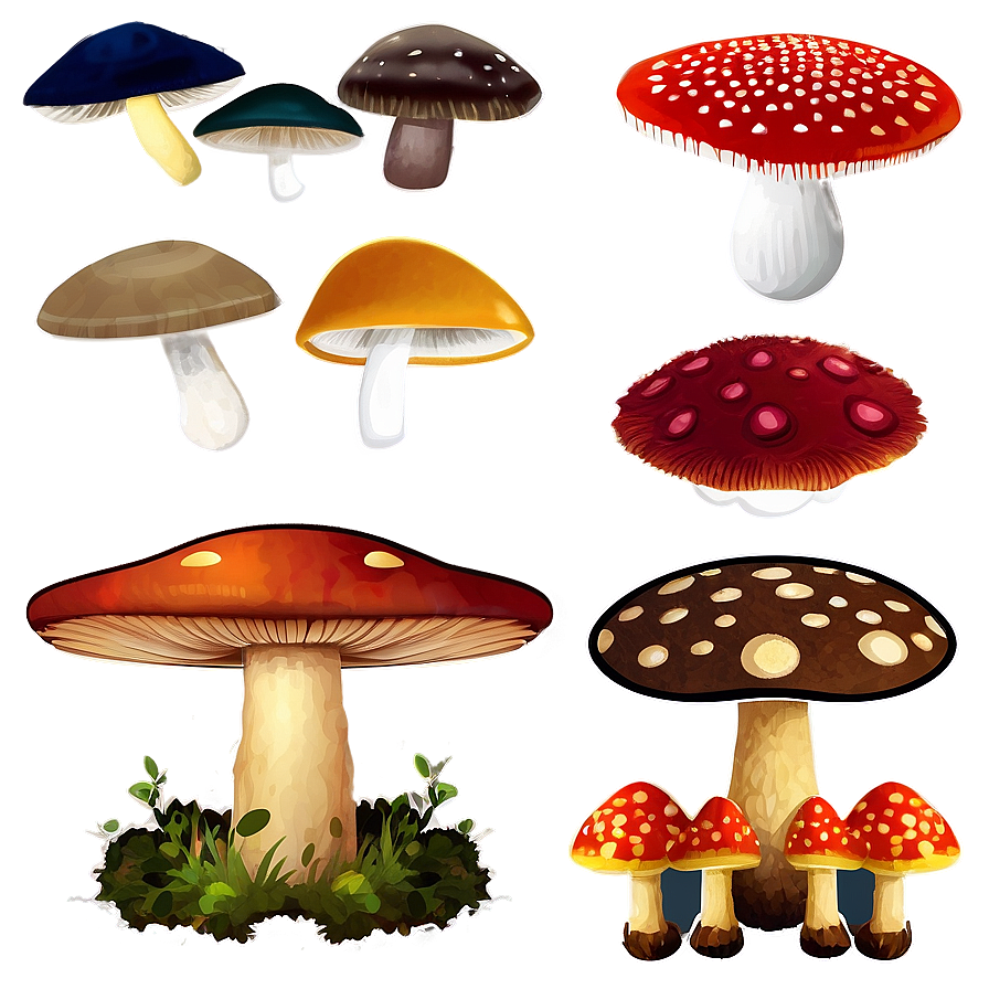 Mushroom Png Pack Bew99 PNG Image