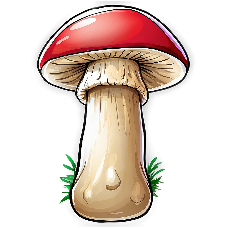 Mushroom Png Sketch 05032024 PNG Image