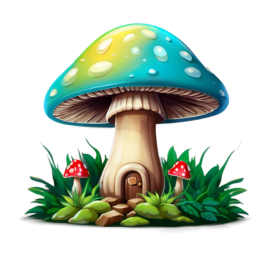 Mushroom World Cartoon Png 06272024 PNG Image