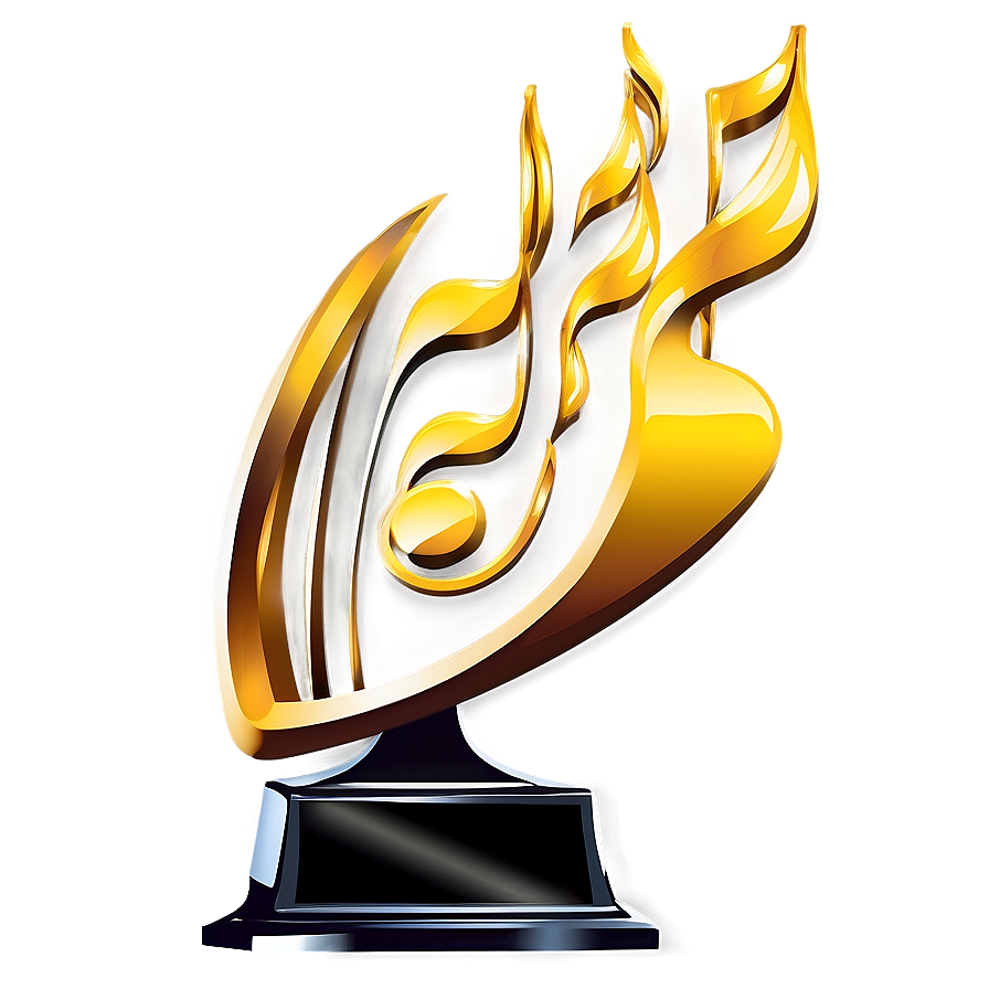 Music Award Trophy Png 05252024 PNG Image