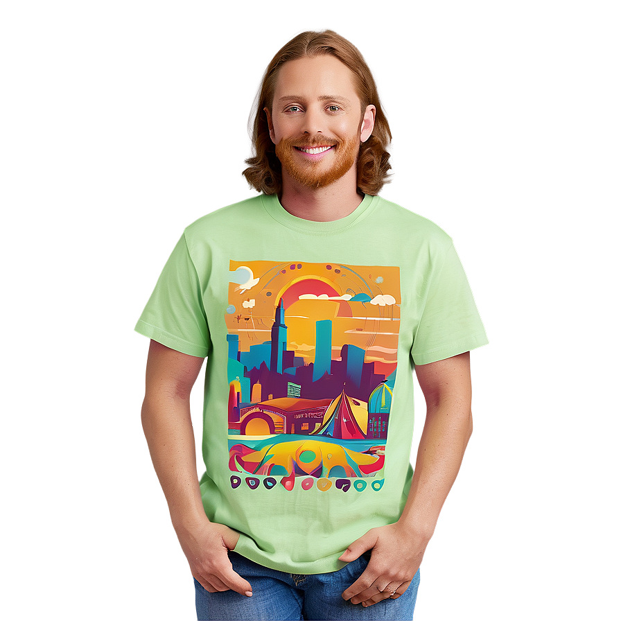 Music Festival Graphic Tee Png 06272024 PNG Image