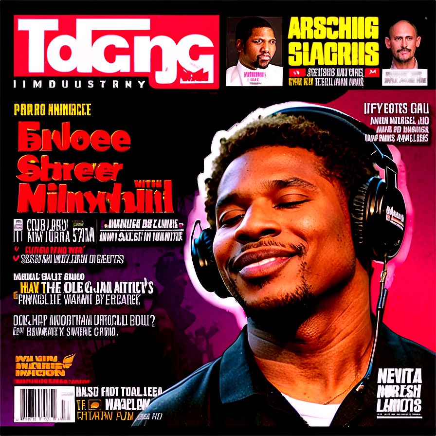 Music Industry Magazine Issue Png 93 PNG Image