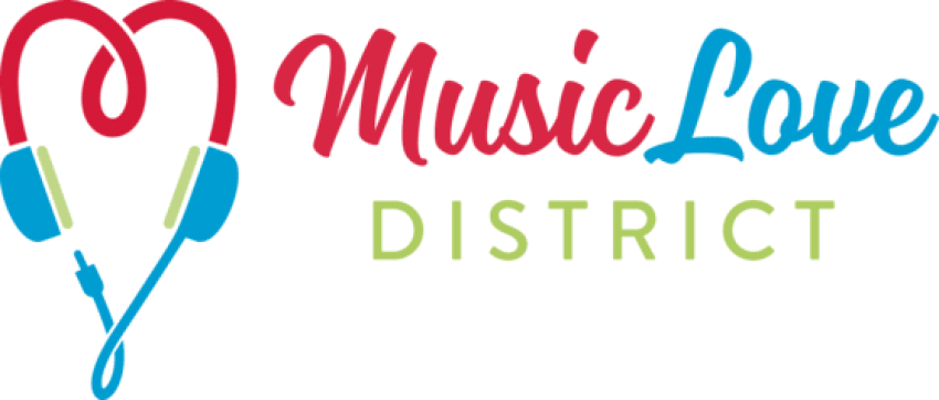 Music Love District Logo PNG Image