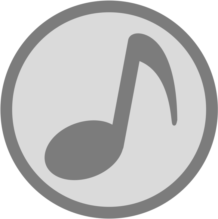 Music Note Icon PNG Image