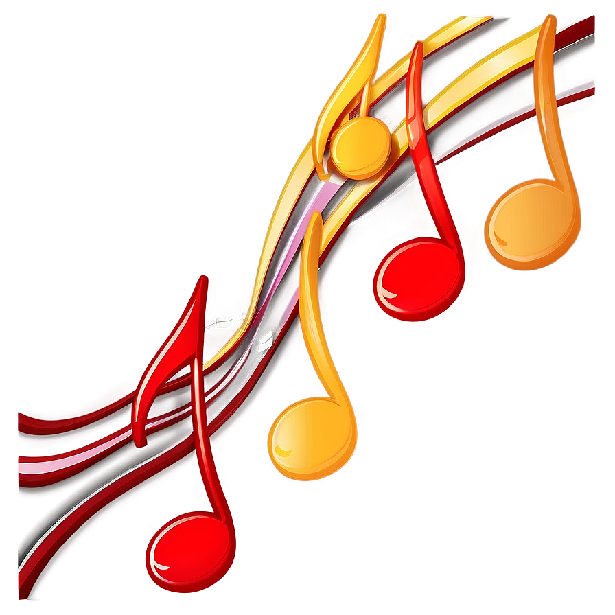 Music Notes Clipart Png Frh77 PNG Image