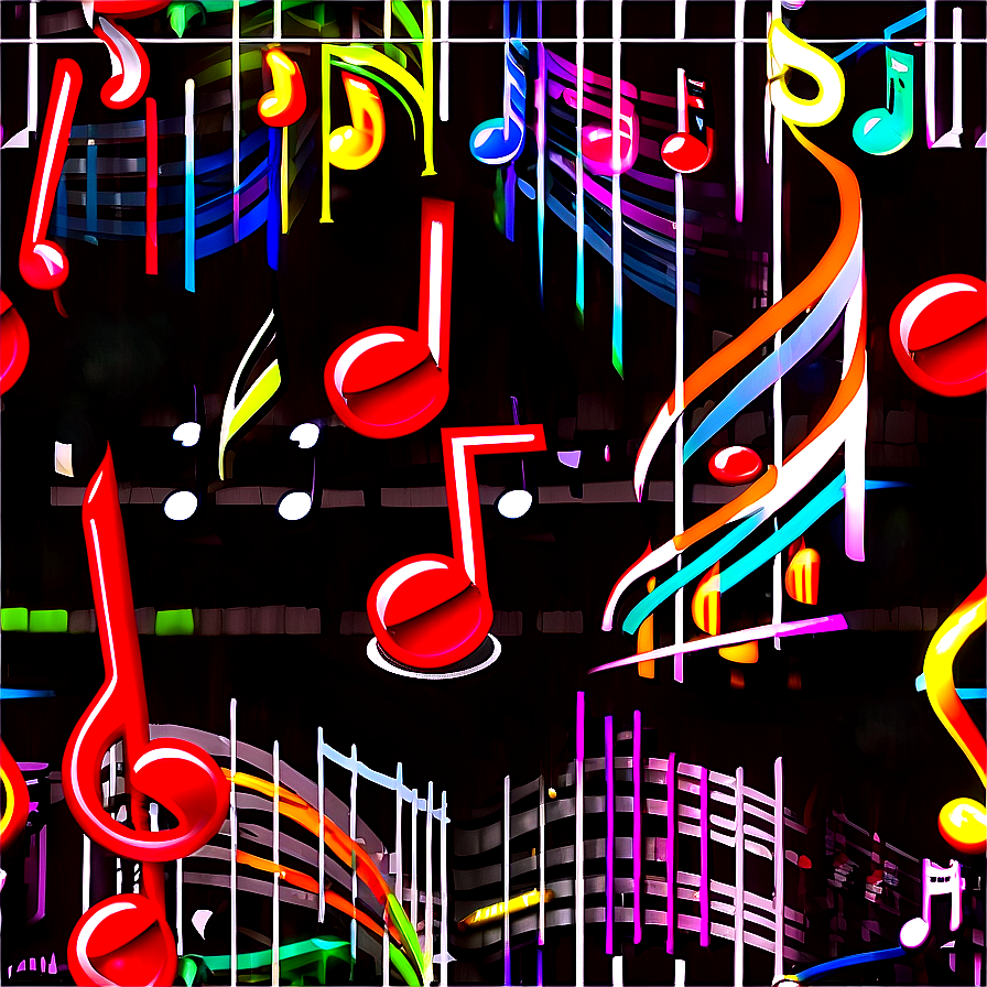 Music Notes D PNG Image