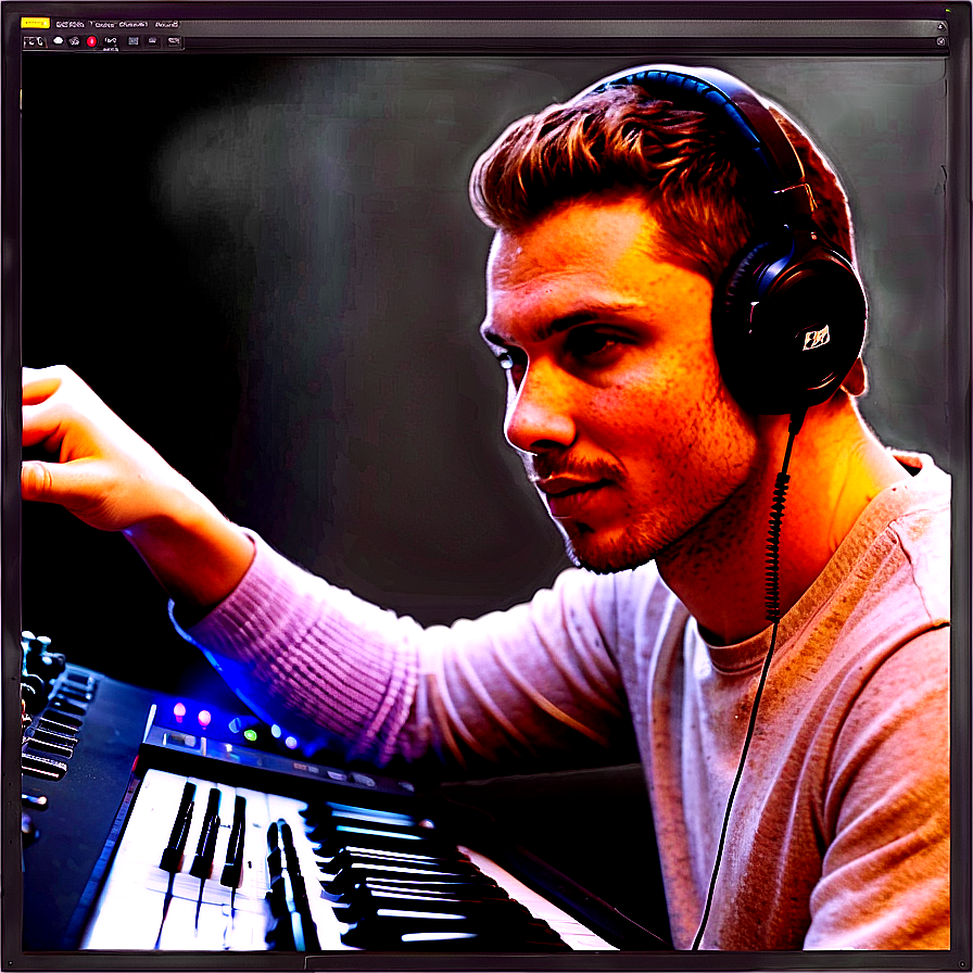 Music Producer Png 06112024 PNG Image