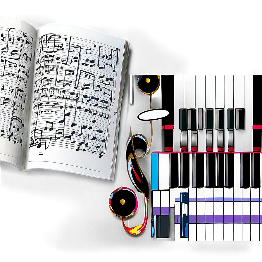 Music Staff Paper Png 06272024 PNG Image