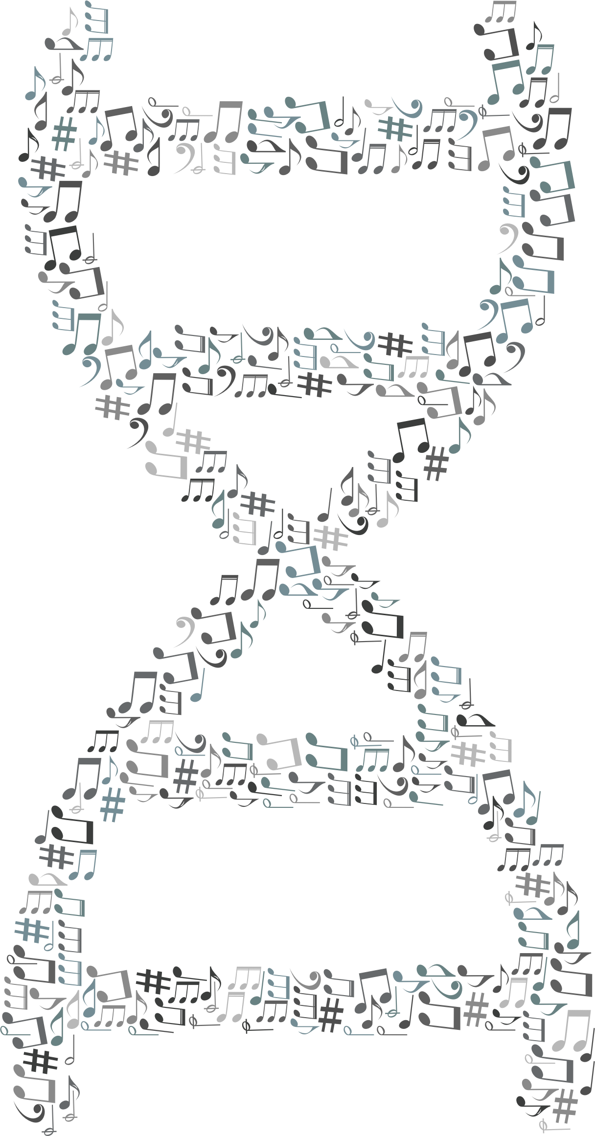 Musical D N A Helix PNG Image