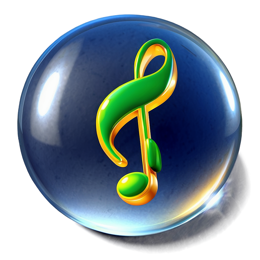 Musical Note In Bubble Png Nsk PNG Image