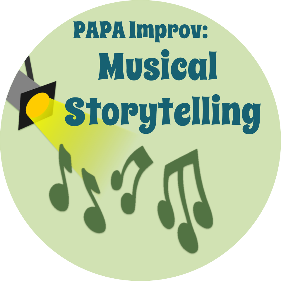 Musical Storytelling Improv Graphic PNG Image