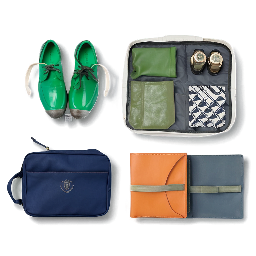 Must-have Travel Accessories Png Wtn76 PNG Image