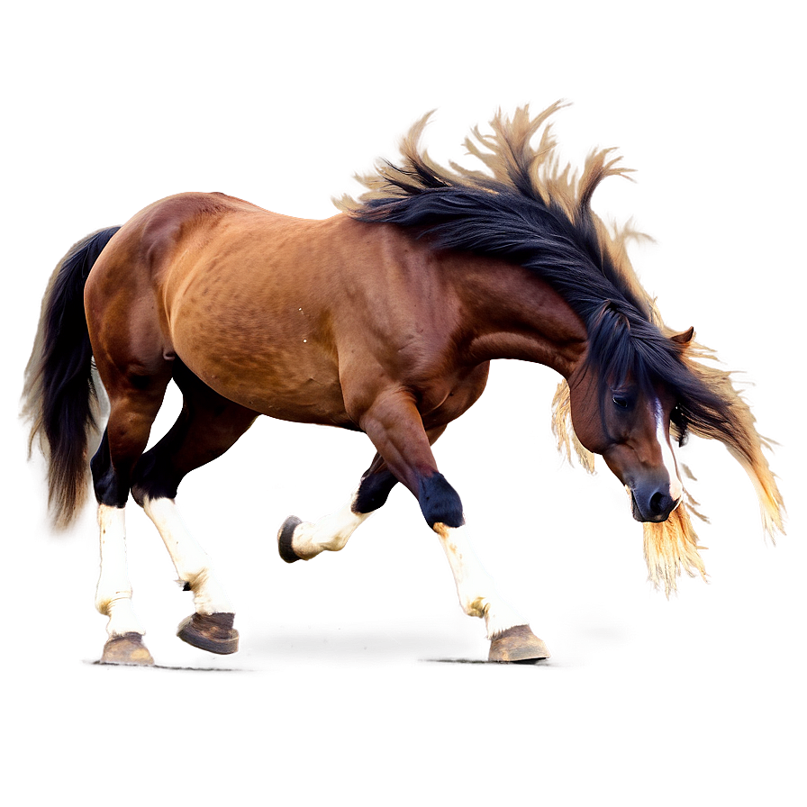 Mustang Horse B PNG Image